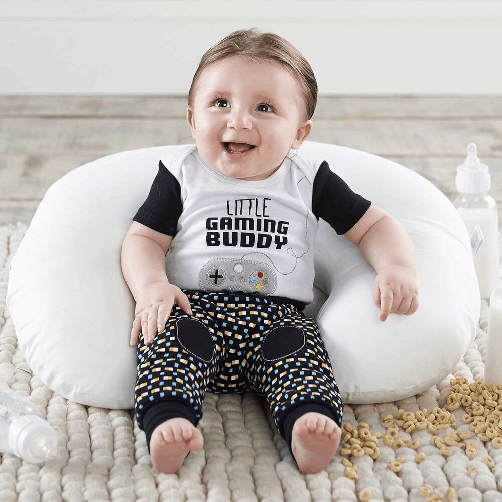 Brand New Baby Aspen My First Gaming Buddy 2-Piece Outfit Size 0-6mo